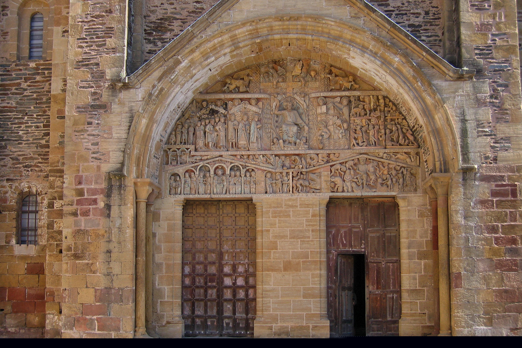 Day 6: From Espeyrac to Conques, Romanesque monastery church of Sainte-Foy