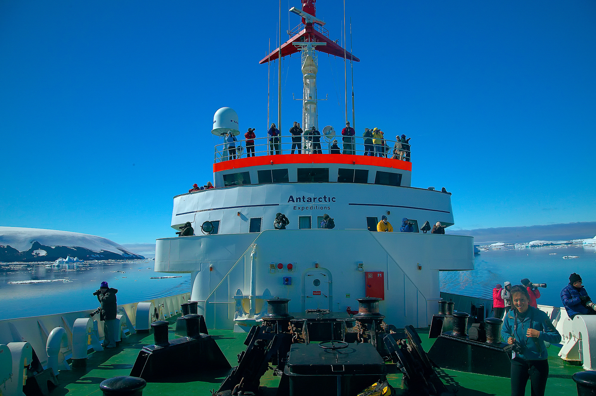 cruise through the Antarctic Sound